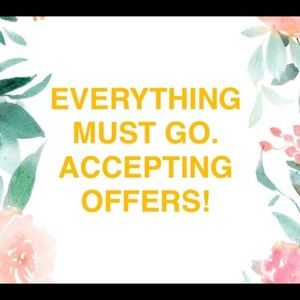 On sale now! Make me an offer